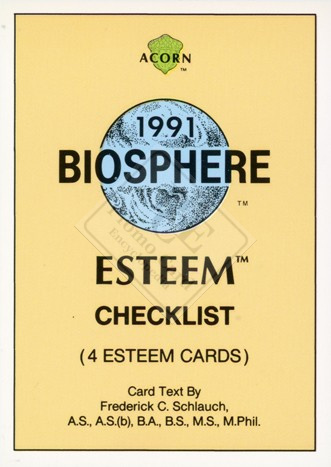 Esteem Checklist