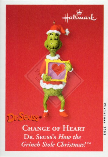 HALLMARK KEEPSAKE ORNAMENT MEMORY CARDS [2002]