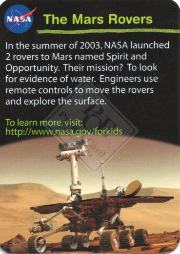 The Mars Rovers