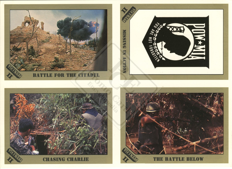 VIETNAM FACT CARDS VOLUME II [4-card uncut]