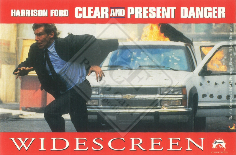 PARAMOUNT WIDESCREEN EDITION COLLECTOR INFORMATION CARD