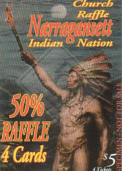 NARRAGANSETT INDIAN NATION CHURCH RAFFLE