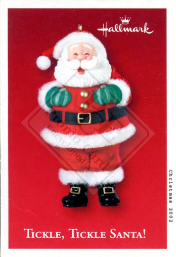HALLMARK KEEPSAKE ORNAMENT MEMORY CARDS [2002]