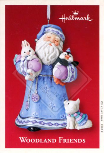 HALLMARK KEEPSAKE ORNAMENT MEMORY CARDS [2002]