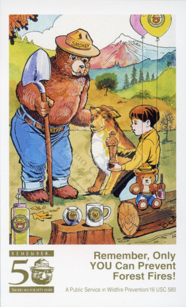 SMOKEY BEAR 50TH ANNIVERSARY