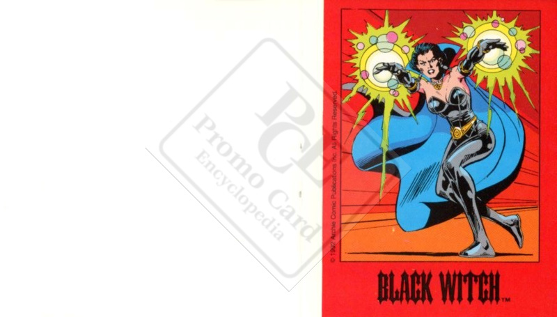 IMPACT COMICS TRADING CARDS