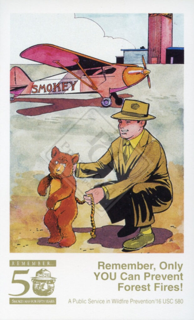 SMOKEY BEAR 50TH ANNIVERSARY