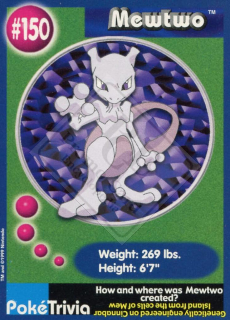 POKEMON – THE FIRST MOVIE [Burger King – cards 101 to 151]