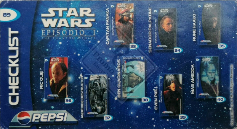 STAR WARS EPISODE I – THE PHANTOM MENACE [Pepsi Mexico]