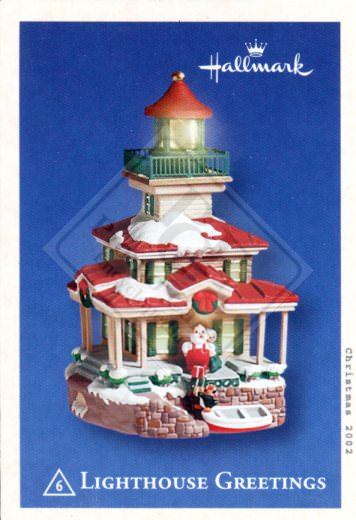 HALLMARK KEEPSAKE ORNAMENT MEMORY CARDS [2002]