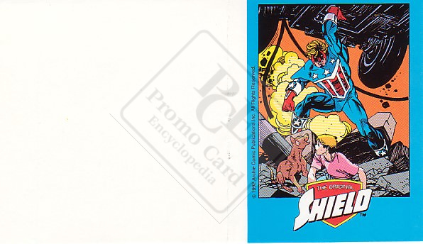 IMPACT COMICS TRADING CARDS