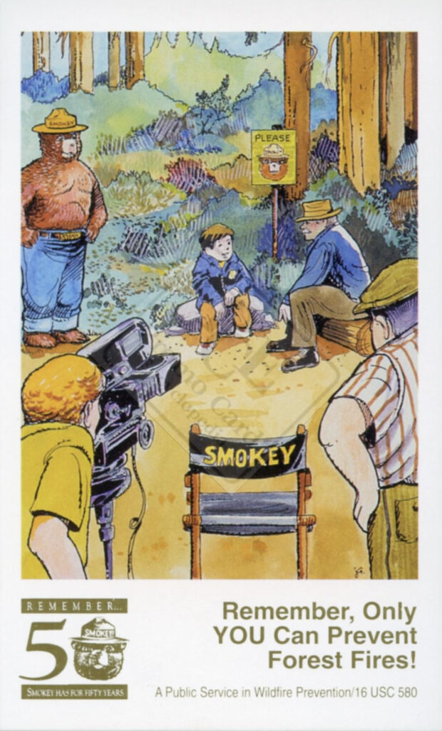 SMOKEY BEAR 50TH ANNIVERSARY