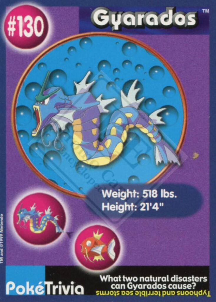 POKEMON – THE FIRST MOVIE [Burger King – cards 101 to 151]
