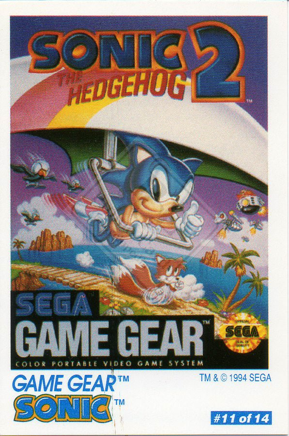 SONIC THE HEDGEHOG GAME GEAR