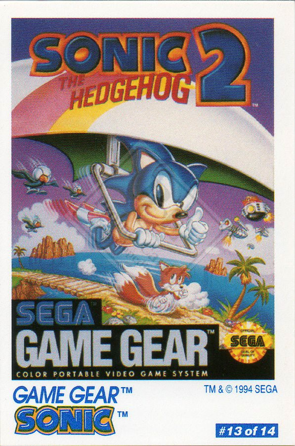 SONIC THE HEDGEHOG GAME GEAR