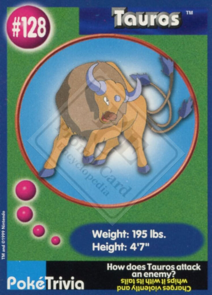 POKEMON – THE FIRST MOVIE [Burger King – cards 101 to 151]