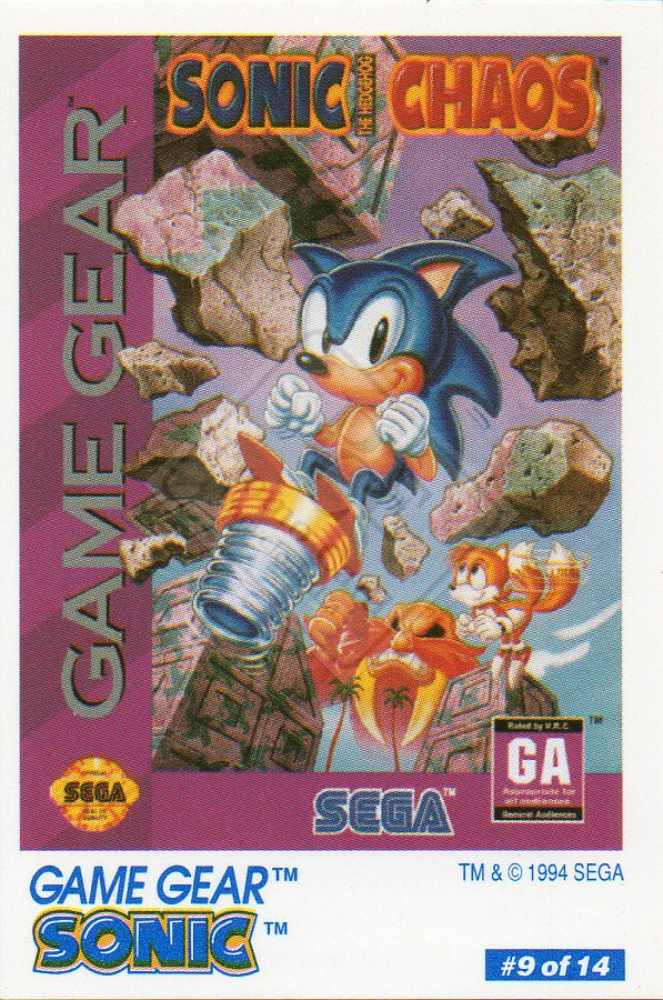 SONIC THE HEDGEHOG GAME GEAR