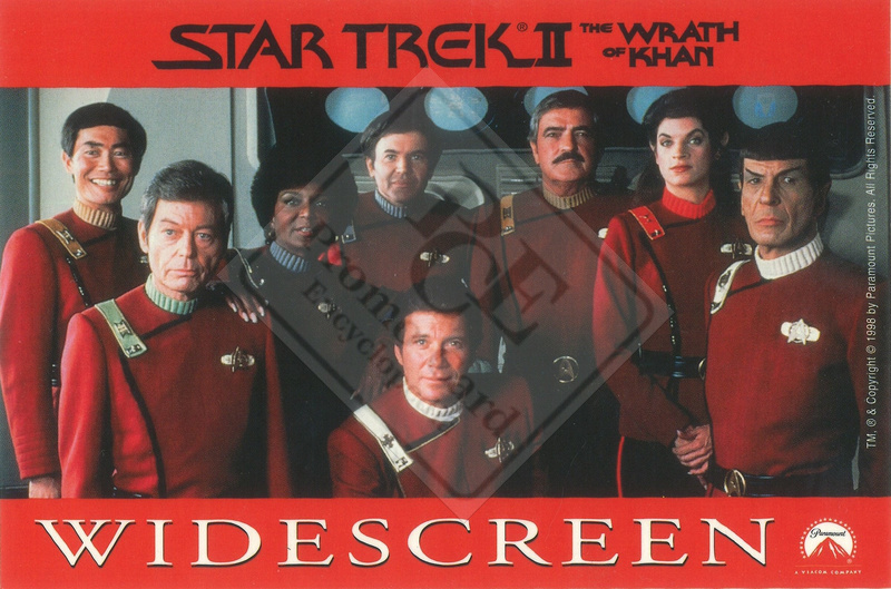 PARAMOUNT WIDESCREEN EDITION COLLECTOR INFORMATION CARD