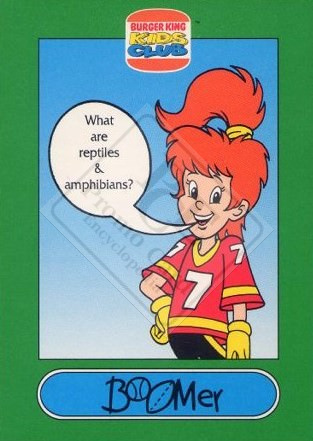 BURGER KING KID’S CLUB – SAVE THE ANIMALS [Album 3: Reptiles & Amphibians]
