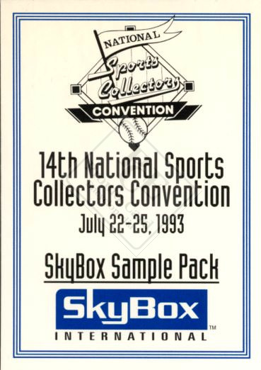 SKYBOX INTERNATIONAL [convention pack cards]