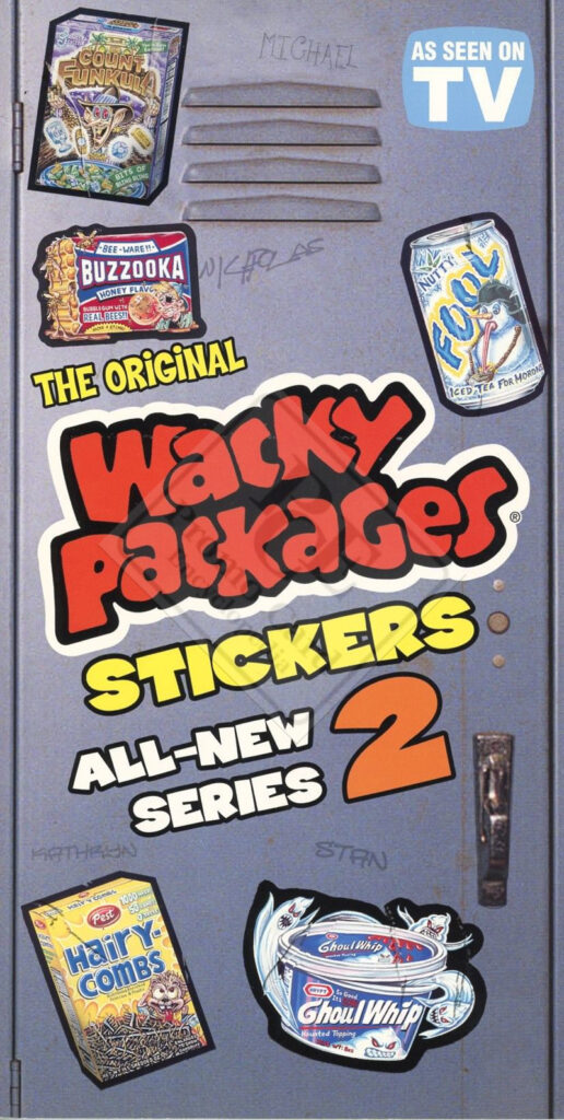 WACKY PACKAGES STICKERS ALL-NEW SERIES 2