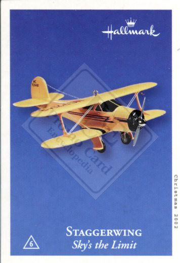 HALLMARK KEEPSAKE ORNAMENT MEMORY CARDS [2002]