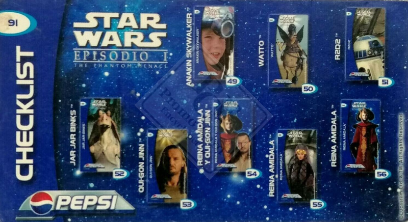 STAR WARS EPISODE I – THE PHANTOM MENACE [Pepsi Mexico]