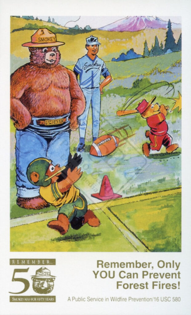 SMOKEY BEAR 50TH ANNIVERSARY