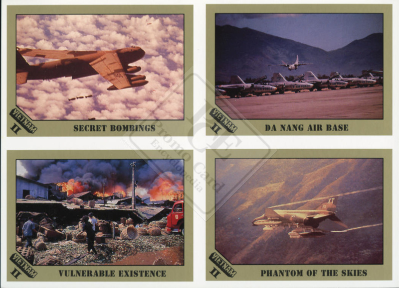 VIETNAM FACT CARDS VOLUME II [4-card uncut]