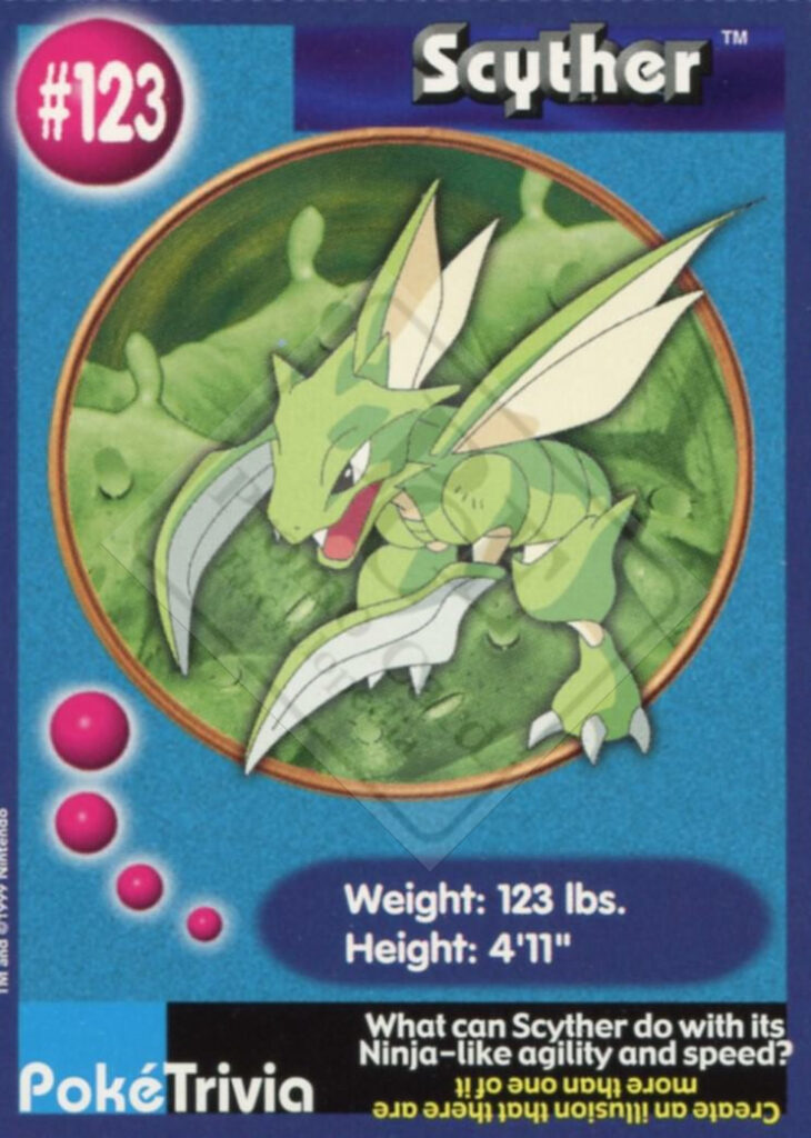 POKEMON – THE FIRST MOVIE [Burger King – cards 101 to 151]