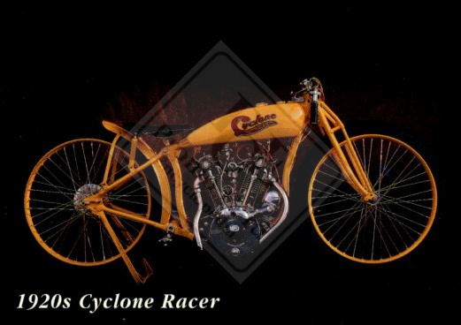 INLINE CLASSIC MOTORCYCLE CARDS