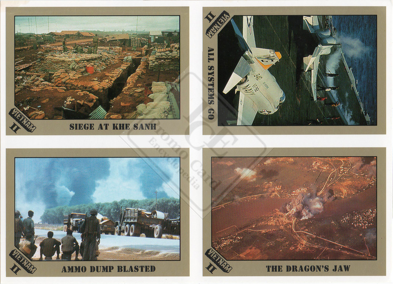 VIETNAM FACT CARDS VOLUME II [4-card uncut]