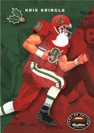SANTA CLAUS [multiple sports card publishers-1993]