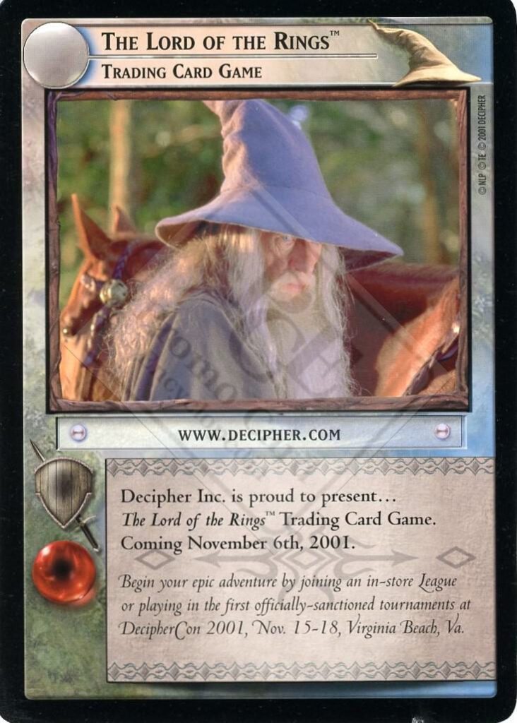 LORD OF THE RINGS – THE FELLOWSHIP OF THE RING [CCG]