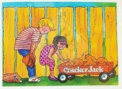 CRACKER JACK FUN STICKER