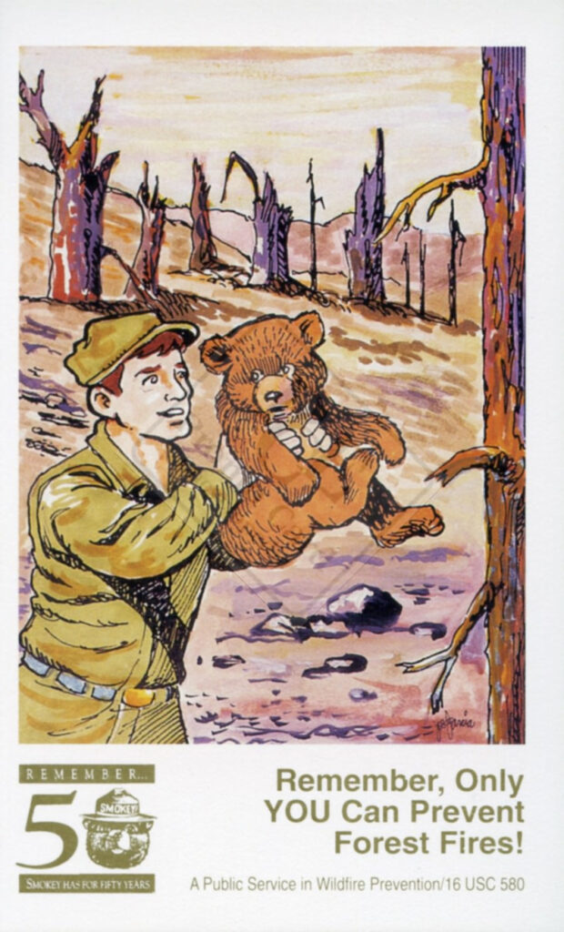 SMOKEY BEAR 50TH ANNIVERSARY
