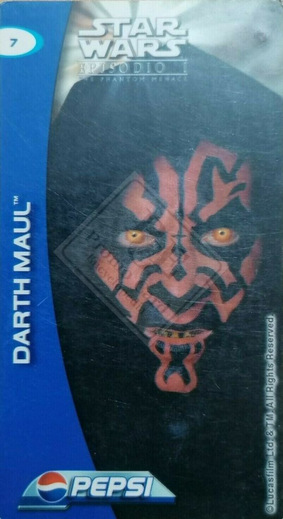 STAR WARS EPISODE I – THE PHANTOM MENACE [Pepsi Mexico]