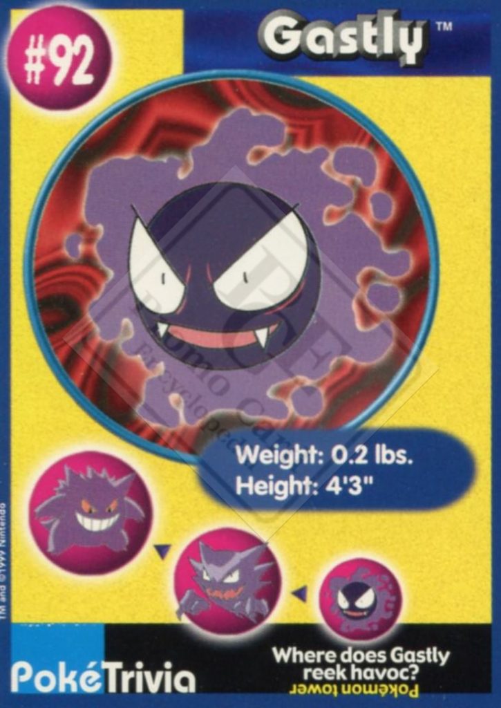 POKEMON – THE FIRST MOVIE [Burger King – cards 51 to 100]