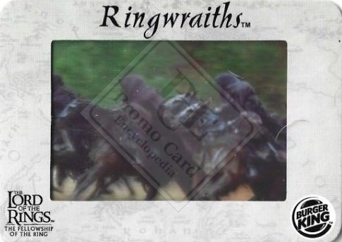 LORD OF THE RINGS – THE FELLOWSHIP OF THE RING [Burger King]