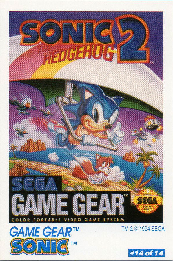 SONIC THE HEDGEHOG GAME GEAR