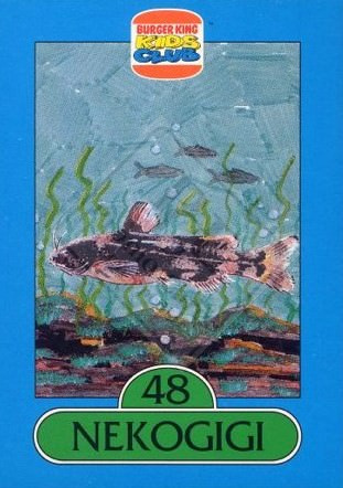 BURGER KING KID’S CLUB – SAVE THE ANIMALS [Album 4: Fish]