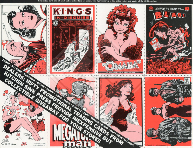 KITCHEN SINK 20TH ANNIVERSARY CARDS