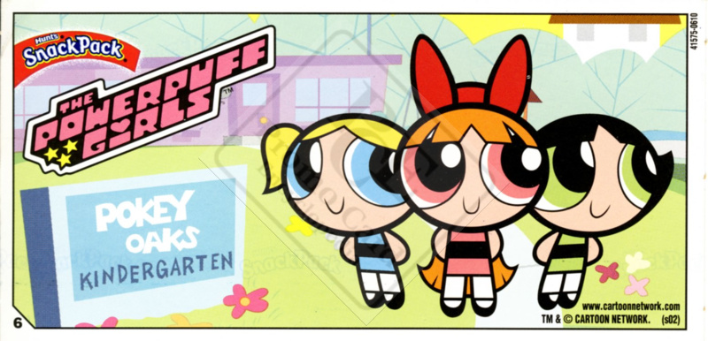POWERPUFF GIRLS [Snack Pack]