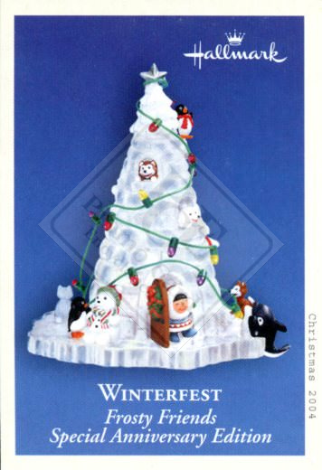 HALLMARK KEEPSAKE ORNAMENT MEMORY CARDS [2004]