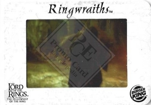 LORD OF THE RINGS – THE FELLOWSHIP OF THE RING [Burger King]