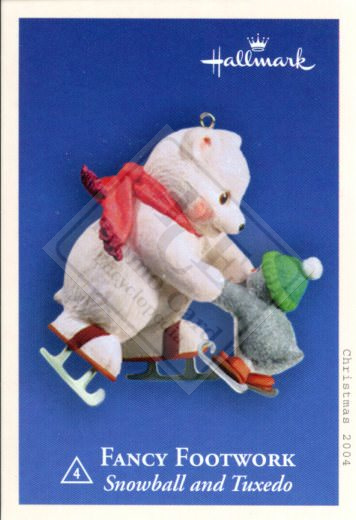 HALLMARK KEEPSAKE ORNAMENT MEMORY CARDS [2004]